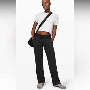 KK. Lululemon Dance Studio Pant *Lined Black 2 tall